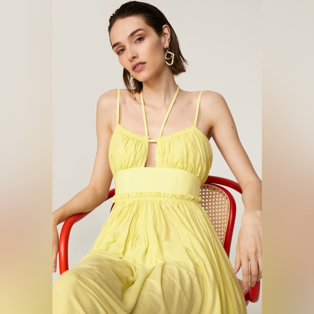 Ulla Johnson Freya dress in Fennel